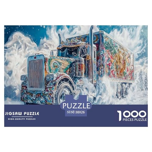 Großer LKW Puzzles 1000 Teile Schwer Puzzle Spielzeug Pädagogisches Spiel Impossible Herausforderungsspielzeug Für Erwachsene Und Kinder in Bewährter 38x26cm/1000pcs Großer LKW Puzzles 1000 Teile Schwer Puzzle Spielzeug Pädagogisches Spiel Impossible Herausforderungsspielzeug Für Erwachsene Und Kinder in Bewährter 38x26cm/1000pcs von JLZBXCUER