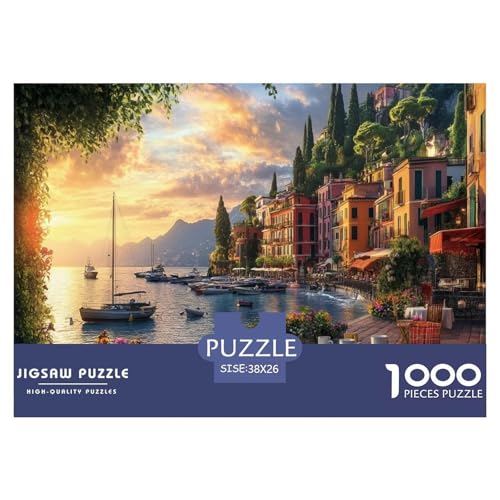 Hafen Puzzle 1000 Teile Schwer Puzzle Spielzeug Pädagogisches Spiel Impossible Café Herausforderungsspielzeug Für Erwachsene Und Kinder Ab 12 Jahren 38x26cm/1000pcs Hafen Puzzle 1000 Teile Schwer Puzzle Spielzeug Pädagogisches Spiel Impossible Café Herausforderungsspielzeug Für Erwachsene Und Kinder Ab 12 Jahren 38x26cm/1000pcs von JLZBXCUER