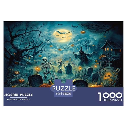 Halloween Dorf Puzzle 1000 Teile Schwer Puzzle Spielzeug Pädagogisches Spiel Impossible Herausforderung Spielzeug Für Erwachsene Kinder 38x26cm/1000pcs Halloween Dorf Puzzle 1000 Teile Schwer Puzzle Spielzeug Pädagogisches Spiel Impossible Herausforderung Spielzeug Für Erwachsene Kinder 38x26cm/1000pcs von JLZBXCUER