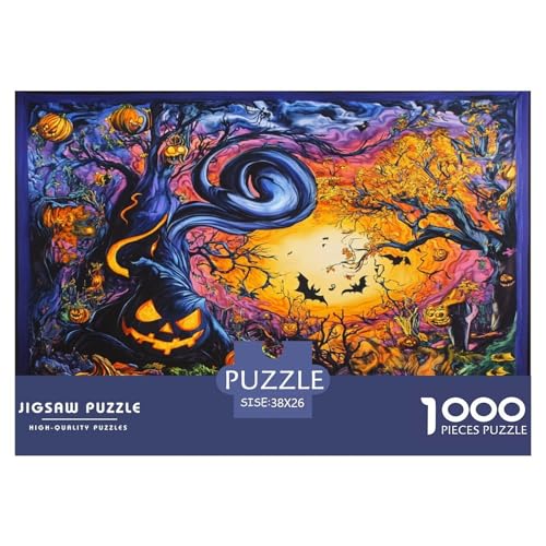 Halloween Dorf Puzzle 1000-teilige Schwer Puzzle Spielzeug Pädagogisches Spiel Impossible Herausforderung Spielzeug Für Erwachsene Kinder 38x26cm/1000pcs Halloween Dorf Puzzle 1000-teilige Schwer Puzzle Spielzeug Pädagogisches Spiel Impossible Herausforderung Spielzeug Für Erwachsene Kinder 38x26cm/1000pcs von JLZBXCUER