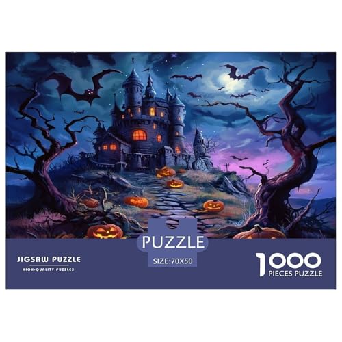 Halloween Dorf Puzzles 1000 Teile Schwer Puzzle Spielzeug Pädagogisches Spiel Impossible Herausforderung Spielzeug Für Erwachsene Und Kinder in Bewährter 70x50cm/1000pcs Halloween Dorf Puzzles 1000 Teile Schwer Puzzle Spielzeug Pädagogisches Spiel Impossible Herausforderung Spielzeug Für Erwachsene Und Kinder in Bewährter 70x50cm/1000pcs von JLZBXCUER