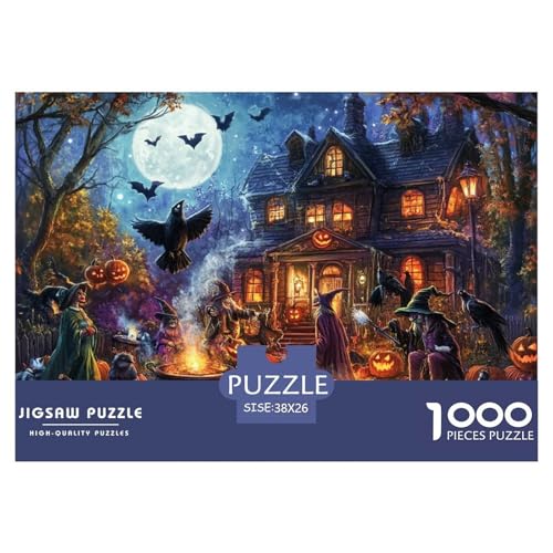 Halloween Dorf Puzzles 1000-teilige Schwer Puzzle Spielzeug Lernspiel Impossible Herausforderungsspielzeug Für Erwachsene Kinder 38x26cm/1000pcs Halloween Dorf Puzzles 1000-teilige Schwer Puzzle Spielzeug Lernspiel Impossible Herausforderungsspielzeug Für Erwachsene Kinder 38x26cm/1000pcs von JLZBXCUER