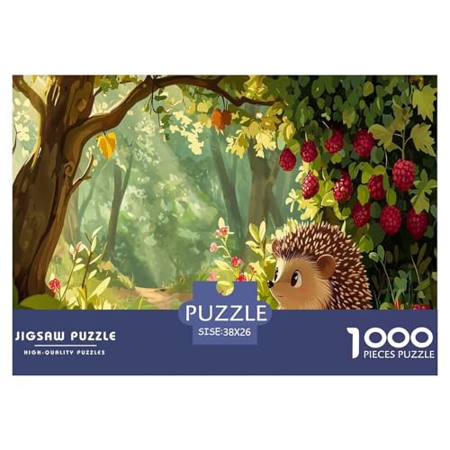 Hedgehog Puzzles 1000 Teile Schwer Puzzle Spielzeug Lernspiel Impossible Herausforderungsspielzeug Für Erwachsene Und Kinder Ab 12 Jahren 38x26cm/1000pcs Hedgehog Puzzles 1000 Teile Schwer Puzzle Spielzeug Lernspiel Impossible Herausforderungsspielzeug Für Erwachsene Und Kinder Ab 12 Jahren 38x26cm/1000pcs von JLZBXCUER