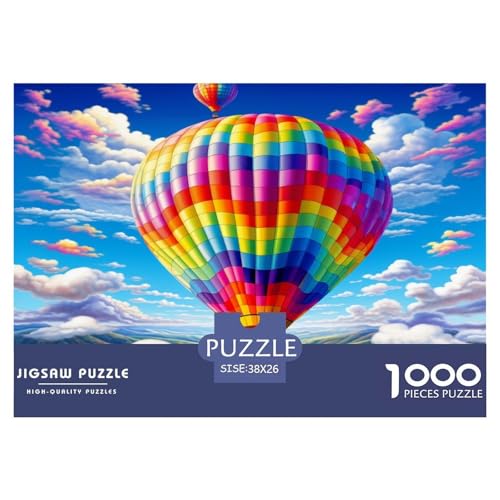 Heißluftballon Puzzle 1000-teilige Schwer Puzzle Spielzeug Pädagogisches Spiel Impossible Herausforderung Spielzeug Für Erwachsene Und Kinder Ab 12 Jahren 38x26cm/1000pcs Heißluftballon Puzzle 1000-teilige Schwer Puzzle Spielzeug Pädagogisches Spiel Impossible Herausforderung Spielzeug Für Erwachsene Und Kinder Ab 12 Jahren 38x26cm/1000pcs von JLZBXCUER