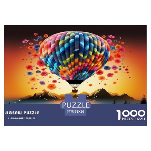 Heißluftballon Puzzles 1000 Teile Schwer Puzzle Spielzeug Lernspiel Impossible Herausforderung Spielzeug Für Erwachsene Kinder 38x26cm/1000pcs Heißluftballon Puzzles 1000 Teile Schwer Puzzle Spielzeug Lernspiel Impossible Herausforderung Spielzeug Für Erwachsene Kinder 38x26cm/1000pcs von JLZBXCUER