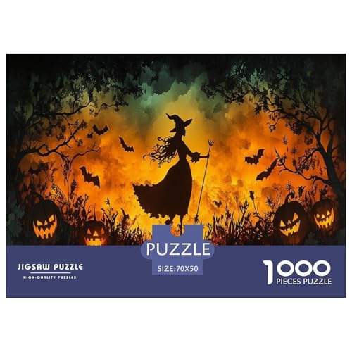 Hexe Puzzles 1000 Teile Schwer Puzzle Spielzeug Pädagogisches Spiel Impossible Herausforderungsspielzeug Für Erwachsene Und Kinder Ab 14 Jahren 70x50cm/1000pcs Hexe Puzzles 1000 Teile Schwer Puzzle Spielzeug Pädagogisches Spiel Impossible Herausforderungsspielzeug Für Erwachsene Und Kinder Ab 14 Jahren 70x50cm/1000pcs von JLZBXCUER
