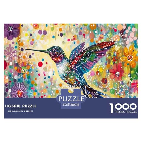 HummingVogel Puzzle 1000 Teile Schwer Puzzle Spielzeug Lernspiel Impossible Herausforderung Spielzeug Für Erwachsene Kinder 38x26cm/1000pcs HummingVogel Puzzle 1000 Teile Schwer Puzzle Spielzeug Lernspiel Impossible Herausforderung Spielzeug Für Erwachsene Kinder 38x26cm/1000pcs von JLZBXCUER
