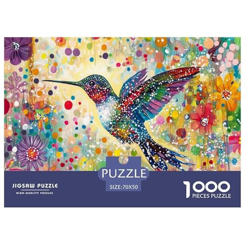 HummingVogel Puzzle 1000 Teile Schwer Puzzle Spielzeug Lernspiel Impossible Herausforderung Spielzeug Für Erwachsene Und Kinder Ab 14 Jahren 70x50cm/1000pcs HummingVogel Puzzle 1000 Teile Schwer Puzzle Spielzeug Lernspiel Impossible Herausforderung Spielzeug Für Erwachsene Und Kinder Ab 14 Jahren 70x50cm/1000pcs von JLZBXCUER