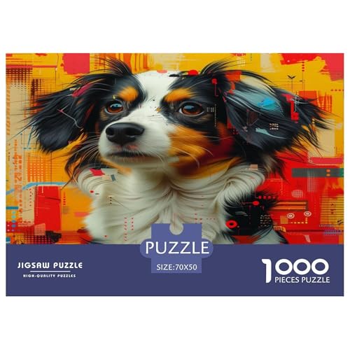 Hund Puzzle 1000 Teile Schwer Puzzle Spielzeug Lernspiel Impossible Herausforderungsspielzeug Für Erwachsene Und Kinder Ab 14 Jahren 70x50cm/1000pcs Hund Puzzle 1000 Teile Schwer Puzzle Spielzeug Lernspiel Impossible Herausforderungsspielzeug Für Erwachsene Und Kinder Ab 14 Jahren 70x50cm/1000pcs von JLZBXCUER