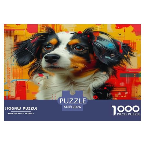 Hund Puzzles 1000 Teile Schwer Puzzle Spielzeug Lernspiel Impossible Herausforderungsspielzeug Für Erwachsene Kinder 38x26cm/1000pcs Hund Puzzles 1000 Teile Schwer Puzzle Spielzeug Lernspiel Impossible Herausforderungsspielzeug Für Erwachsene Kinder 38x26cm/1000pcs von JLZBXCUER