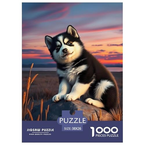 Husky Puzzle 1000 Teile Schwer Puzzle Spielzeug Pädagogisches Spiel Impossible Hund Herausforderung Spielzeug Für Erwachsene Und Kinder Ab 14 Jahren 38x26cm/1000pcs Husky Puzzle 1000 Teile Schwer Puzzle Spielzeug Pädagogisches Spiel Impossible Hund Herausforderung Spielzeug Für Erwachsene Und Kinder Ab 14 Jahren 38x26cm/1000pcs von JLZBXCUER