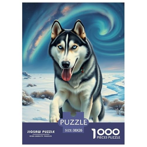 Husky Puzzles 1000 Teile Schwer Puzzle Spielzeug Pädagogisches Spiel Impossible Hund Herausforderungsspielzeug Für Erwachsene Und Kinder Ab 12 Jahren 38x26cm/1000pcs Husky Puzzles 1000 Teile Schwer Puzzle Spielzeug Pädagogisches Spiel Impossible Hund Herausforderungsspielzeug Für Erwachsene Und Kinder Ab 12 Jahren 38x26cm/1000pcs von JLZBXCUER