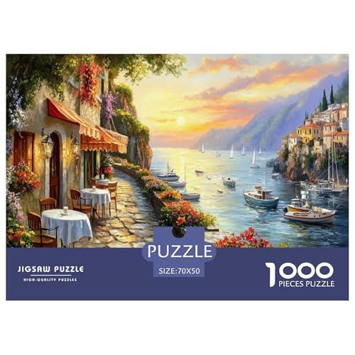 Italienische Häfen Puzzle 1000-teilige Schwer Puzzle Spielzeug Lernspiel Impossible Herausforderung Spielzeug Für Erwachsene Und Kinder Ab 14 Jahren 70x50cm/1000pcs Italienische Häfen Puzzle 1000-teilige Schwer Puzzle Spielzeug Lernspiel Impossible Herausforderung Spielzeug Für Erwachsene Und Kinder Ab 14 Jahren 70x50cm/1000pcs von JLZBXCUER
