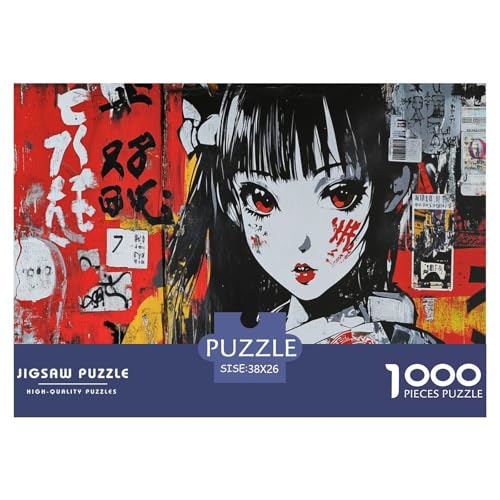 Japanische Graffiti Puzzle 1000 Teile Schwer Puzzle Spielzeug Lernspiel Impossible Herausforderung Spielzeug Für Erwachsene Und Kinder Ab 14 Jahren 38x26cm/1000pcs Japanische Graffiti Puzzle 1000 Teile Schwer Puzzle Spielzeug Lernspiel Impossible Herausforderung Spielzeug Für Erwachsene Und Kinder Ab 14 Jahren 38x26cm/1000pcs von JLZBXCUER