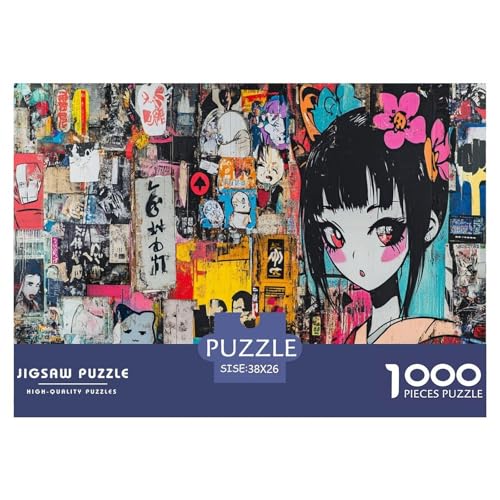 Japanische Graffiti Puzzle 1000 Teile Schwer Puzzle Spielzeug Lernspiel Impossible Herausforderung Spielzeug Für Erwachsene Und Kinder in Bewährter 38x26cm/1000pcs Japanische Graffiti Puzzle 1000 Teile Schwer Puzzle Spielzeug Lernspiel Impossible Herausforderung Spielzeug Für Erwachsene Und Kinder in Bewährter 38x26cm/1000pcs von JLZBXCUER