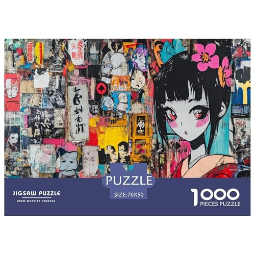 Japanische Graffiti Puzzle 1000-teilige Schwer Puzzle Spielzeug Lernspiel Impossible Herausforderung Spielzeug Für Erwachsene Und Kinder Ab 12 Jahren 70x50cm/1000pcs Japanische Graffiti Puzzle 1000-teilige Schwer Puzzle Spielzeug Lernspiel Impossible Herausforderung Spielzeug Für Erwachsene Und Kinder Ab 12 Jahren 70x50cm/1000pcs von JLZBXCUER