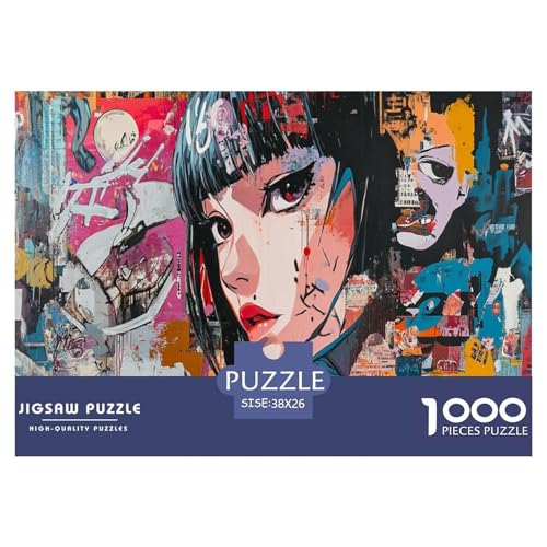 Japanische Graffiti Puzzle 1000-teilige Schwer Puzzle Spielzeug Pädagogisches Spiel Impossible Herausforderungsspielzeug Für Erwachsene Kinder 38x26cm/1000pcs Japanische Graffiti Puzzle 1000-teilige Schwer Puzzle Spielzeug Pädagogisches Spiel Impossible Herausforderungsspielzeug Für Erwachsene Kinder 38x26cm/1000pcs von JLZBXCUER