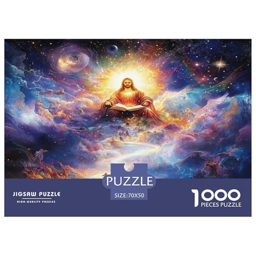 Jesus Puzzle 1000 Teile Schwer Puzzle Spielzeug Pädagogisches Spiel Impossible Herausforderungsspielzeug Für Erwachsene Kinder 70x50cm/1000pcs Jesus Puzzle 1000 Teile Schwer Puzzle Spielzeug Pädagogisches Spiel Impossible Herausforderungsspielzeug Für Erwachsene Kinder 70x50cm/1000pcs von JLZBXCUER