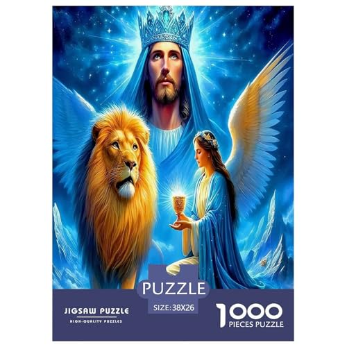 Jesus - Religion Puzzles 1000-teilige Schwer Puzzle Spielzeug Lernspiel Impossible Herausforderungsspielzeug Für Erwachsene Kinder 38x26cm/1000pcs Jesus - Religion Puzzles 1000-teilige Schwer Puzzle Spielzeug Lernspiel Impossible Herausforderungsspielzeug Für Erwachsene Kinder 38x26cm/1000pcs von JLZBXCUER
