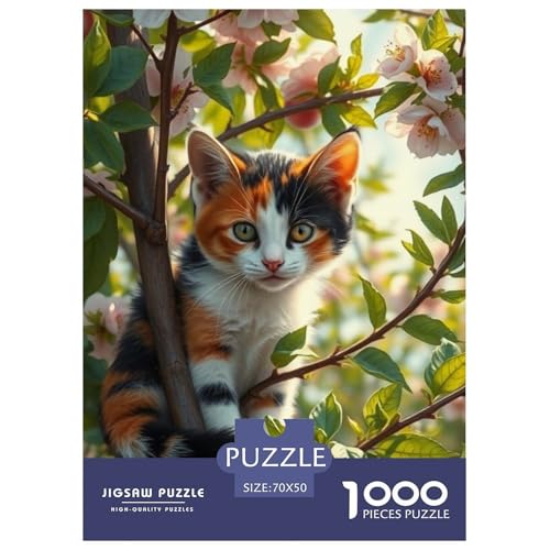 Kätzchen Puzzle 1000-teilige Schwer Puzzle Spielzeug Lernspiel Impossible Haustier Herausforderungsspielzeug Für Erwachsene Kinder 70x50cm/1000pcs Kätzchen Puzzle 1000-teilige Schwer Puzzle Spielzeug Lernspiel Impossible Haustier Herausforderungsspielzeug Für Erwachsene Kinder 70x50cm/1000pcs von JLZBXCUER