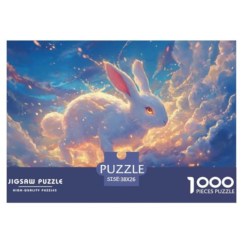 Kaninchen Puzzles 1000 Teile Schwer Puzzle Spielzeug Lernspiel Impossible Herausforderung Spielzeug Für Erwachsene Kinder 38x26cm/1000pcs Kaninchen Puzzles 1000 Teile Schwer Puzzle Spielzeug Lernspiel Impossible Herausforderung Spielzeug Für Erwachsene Kinder 38x26cm/1000pcs von JLZBXCUER