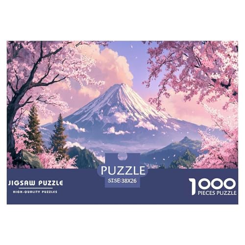 Kirschblüte Puzzles 1000 Teile Schwer Puzzle Spielzeug Lernspiel Impossible Herausforderung Spielzeug Für Erwachsene Kinder 38x26cm/1000pcs Kirschblüte Puzzles 1000 Teile Schwer Puzzle Spielzeug Lernspiel Impossible Herausforderung Spielzeug Für Erwachsene Kinder 38x26cm/1000pcs von JLZBXCUER