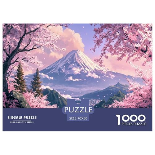 Kirschblüte Puzzles 1000 Teile Schwer Puzzle Spielzeug Lernspiel Impossible Herausforderung Spielzeug Für Erwachsene Und Kinder Ab 12 Jahren 70x50cm/1000pcs Kirschblüte Puzzles 1000 Teile Schwer Puzzle Spielzeug Lernspiel Impossible Herausforderung Spielzeug Für Erwachsene Und Kinder Ab 12 Jahren 70x50cm/1000pcs von JLZBXCUER