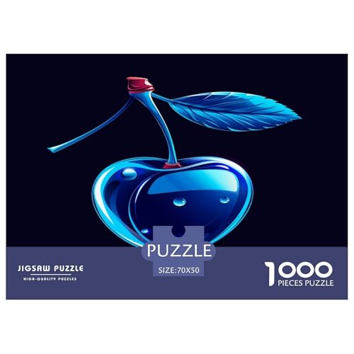 Kirsche Puzzle 1000 Teile Schwer Puzzle Spielzeug Lernspiel Impossible Herausforderungsspielzeug Für Erwachsene Und Kinder Ab 12 Jahren 70x50cm/1000pcs Kirsche Puzzle 1000 Teile Schwer Puzzle Spielzeug Lernspiel Impossible Herausforderungsspielzeug Für Erwachsene Und Kinder Ab 12 Jahren 70x50cm/1000pcs von JLZBXCUER