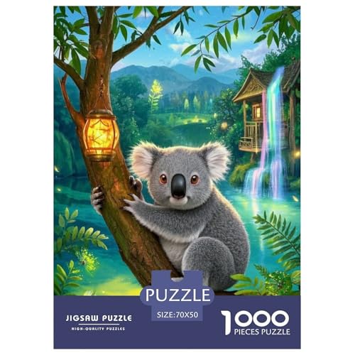 Koala Puzzle 1000 Teile Schwer Puzzle Spielzeug Lernspiel Impossible Herausforderung Spielzeug Für Erwachsene Und Kinder Ab 14 Jahren 70x50cm/1000pcs Koala Puzzle 1000 Teile Schwer Puzzle Spielzeug Lernspiel Impossible Herausforderung Spielzeug Für Erwachsene Und Kinder Ab 14 Jahren 70x50cm/1000pcs von JLZBXCUER