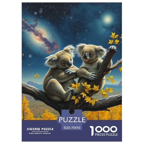 Koala Puzzle 1000 Teile Schwer Puzzle Spielzeug Pädagogisches Spiel Impossible Tier Herausforderung Spielzeug Für Erwachsene Und Kinder Ab 12 Jahren 70x50cm/1000pcs Koala Puzzle 1000 Teile Schwer Puzzle Spielzeug Pädagogisches Spiel Impossible Tier Herausforderung Spielzeug Für Erwachsene Und Kinder Ab 12 Jahren 70x50cm/1000pcs von JLZBXCUER