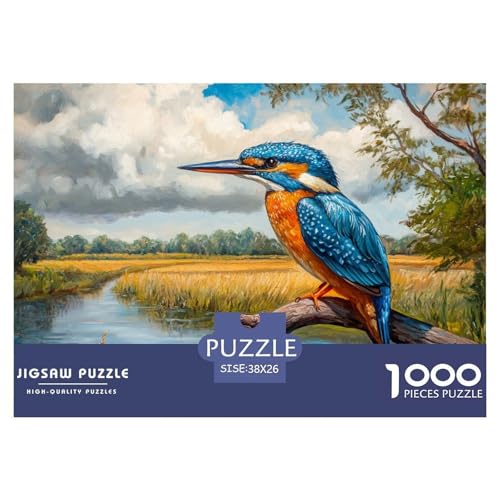 Königfischer Puzzle 1000-teilige Schwer Puzzle Spielzeug Pädagogisches Spiel Impossible Herausforderung Spielzeug Für Erwachsene Und Kinder in Bewährter 38x26cm/1000pcs Königfischer Puzzle 1000-teilige Schwer Puzzle Spielzeug Pädagogisches Spiel Impossible Herausforderung Spielzeug Für Erwachsene Und Kinder in Bewährter 38x26cm/1000pcs von JLZBXCUER
