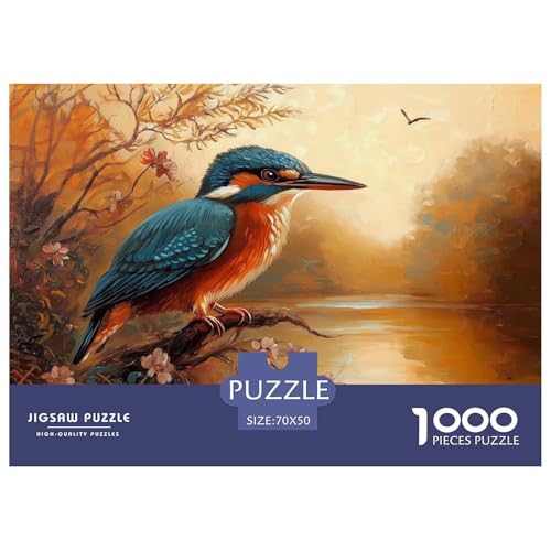 Königfischer Puzzle 1000-teilige Schwer Puzzle Spielzeug Pädagogisches Spiel Impossible Herausforderungsspielzeug Für Erwachsene Und Kinder Ab 12 Jahren 70x50cm/1000pcs Königfischer Puzzle 1000-teilige Schwer Puzzle Spielzeug Pädagogisches Spiel Impossible Herausforderungsspielzeug Für Erwachsene Und Kinder Ab 12 Jahren 70x50cm/1000pcs von JLZBXCUER