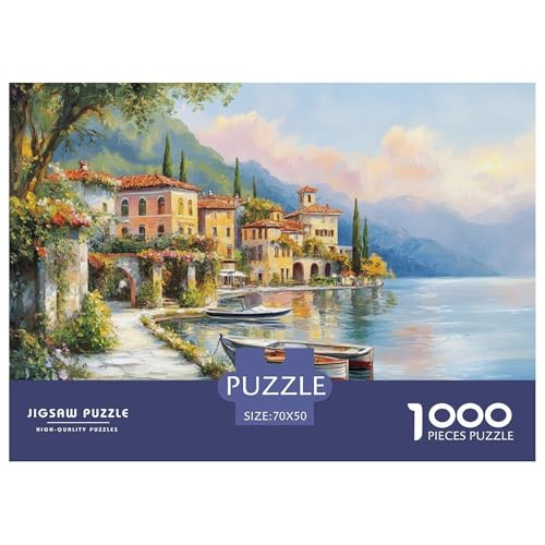 Komosee Puzzles 1000-teilige Schwer Puzzle Spielzeug Lernspiel Impossible Herausforderungsspielzeug Für Erwachsene Kinder 70x50cm/1000pcs von JLZBXCUER