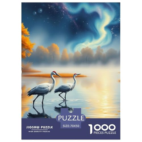Kran Puzzle 1000-teilige Schwer Puzzle Spielzeug Lernspiel Impossible Tier Herausforderung Spielzeug Für Erwachsene Und Kinder Ab 14 Jahren 70x50cm/1000pcs Kran Puzzle 1000-teilige Schwer Puzzle Spielzeug Lernspiel Impossible Tier Herausforderung Spielzeug Für Erwachsene Und Kinder Ab 14 Jahren 70x50cm/1000pcs von JLZBXCUER