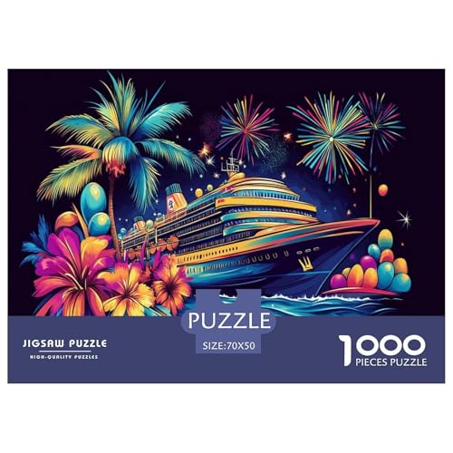 Kreuzfahrtschiff Puzzle 1000 Teile Schwer Puzzle Spielzeug Pädagogisches Spiel Impossible Herausforderungsspielzeug Für Erwachsene Kinder 70x50cm/1000pcs Kreuzfahrtschiff Puzzle 1000 Teile Schwer Puzzle Spielzeug Pädagogisches Spiel Impossible Herausforderungsspielzeug Für Erwachsene Kinder 70x50cm/1000pcs von JLZBXCUER