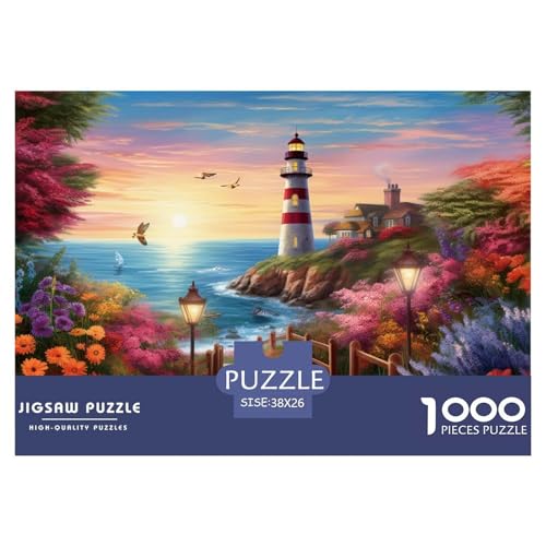 Küstenleuchttürme Puzzle 1000 Teile Schwer Puzzle Spielzeug Lernspiel Impossible Herausforderungsspielzeug Für Erwachsene Und Kinder Ab 12 Jahren 38x26cm/1000pcs Küstenleuchttürme Puzzle 1000 Teile Schwer Puzzle Spielzeug Lernspiel Impossible Herausforderungsspielzeug Für Erwachsene Und Kinder Ab 12 Jahren 38x26cm/1000pcs von JLZBXCUER