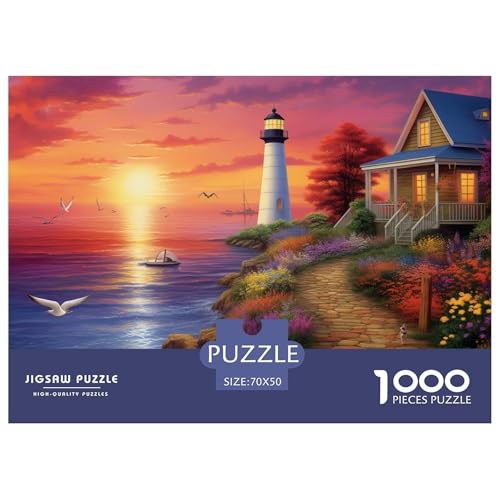 Küstenleuchttürme Puzzle 1000 Teile Schwer Puzzle Spielzeug Lernspiel Impossible Herausforderungsspielzeug Für Erwachsene Und Kinder Ab 12 Jahren 70x50cm/1000pcs Küstenleuchttürme Puzzle 1000 Teile Schwer Puzzle Spielzeug Lernspiel Impossible Herausforderungsspielzeug Für Erwachsene Und Kinder Ab 12 Jahren 70x50cm/1000pcs von JLZBXCUER