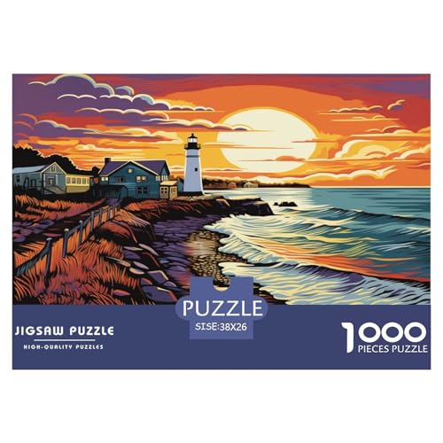 Küstenleuchttürme Puzzle 1000-teilige Schwer Puzzle Spielzeug Lernspiel Impossible Herausforderung Spielzeug Für Erwachsene Kinder 38x26cm/1000pcs Küstenleuchttürme Puzzle 1000-teilige Schwer Puzzle Spielzeug Lernspiel Impossible Herausforderung Spielzeug Für Erwachsene Kinder 38x26cm/1000pcs von JLZBXCUER
