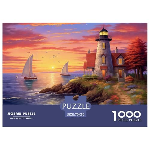 Küstenleuchttürme Puzzle 1000-teilige Schwer Puzzle Spielzeug Lernspiel Impossible Herausforderung Spielzeug Für Erwachsene Kinder 70x50cm/1000pcs Küstenleuchttürme Puzzle 1000-teilige Schwer Puzzle Spielzeug Lernspiel Impossible Herausforderung Spielzeug Für Erwachsene Kinder 70x50cm/1000pcs von JLZBXCUER