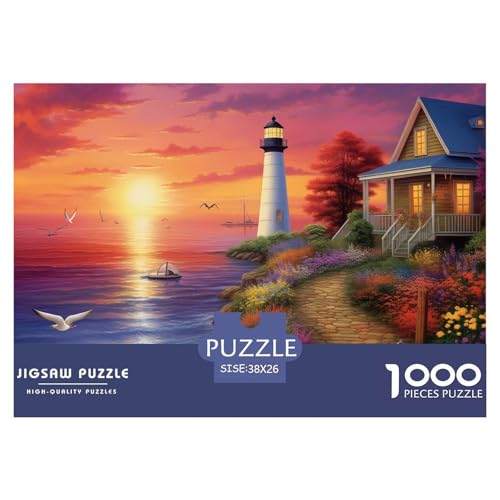 Küstenleuchttürme Puzzles 1000 Teile Schwer Puzzle Spielzeug Lernspiel Impossible Herausforderungsspielzeug Für Erwachsene Kinder 38x26cm/1000pcs Küstenleuchttürme Puzzles 1000 Teile Schwer Puzzle Spielzeug Lernspiel Impossible Herausforderungsspielzeug Für Erwachsene Kinder 38x26cm/1000pcs von JLZBXCUER