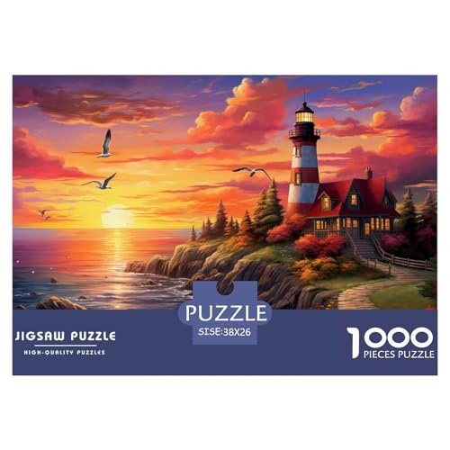 Küstenleuchttürme Puzzles 1000 Teile Schwer Puzzle Spielzeug Lernspiel Impossible Herausforderungsspielzeug Für Erwachsene Und Kinder Ab 14 Jahren 38x26cm/1000pcs Küstenleuchttürme Puzzles 1000 Teile Schwer Puzzle Spielzeug Lernspiel Impossible Herausforderungsspielzeug Für Erwachsene Und Kinder Ab 14 Jahren 38x26cm/1000pcs von JLZBXCUER
