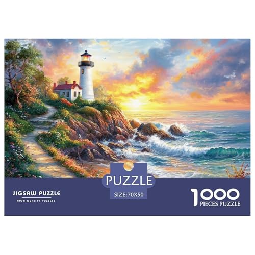 Küstenleuchtturm Puzzle 1000-teilige Schwer Puzzle Spielzeug Lernspiel Impossible Herausforderungsspielzeug Für Erwachsene Und Kinder Ab 12 Jahren 70x50cm/1000pcs Küstenleuchtturm Puzzle 1000-teilige Schwer Puzzle Spielzeug Lernspiel Impossible Herausforderungsspielzeug Für Erwachsene Und Kinder Ab 12 Jahren 70x50cm/1000pcs von JLZBXCUER