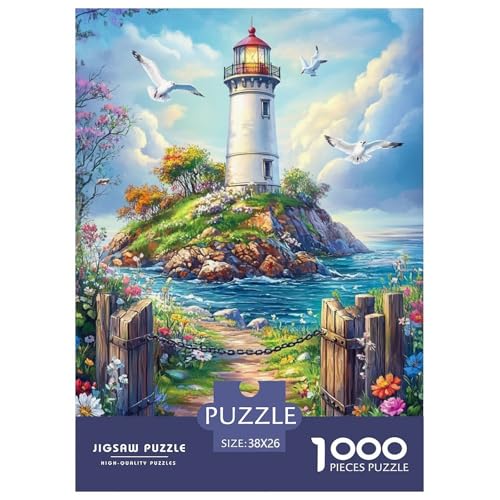 Küstenleuchtturm Puzzles 1000 Teile Schwer Puzzle Spielzeug Lernspiel Impossible Herausforderungsspielzeug Für Erwachsene Und Kinder Ab 14 Jahren 38x26cm/1000pcs Küstenleuchtturm Puzzles 1000 Teile Schwer Puzzle Spielzeug Lernspiel Impossible Herausforderungsspielzeug Für Erwachsene Und Kinder Ab 14 Jahren 38x26cm/1000pcs von JLZBXCUER