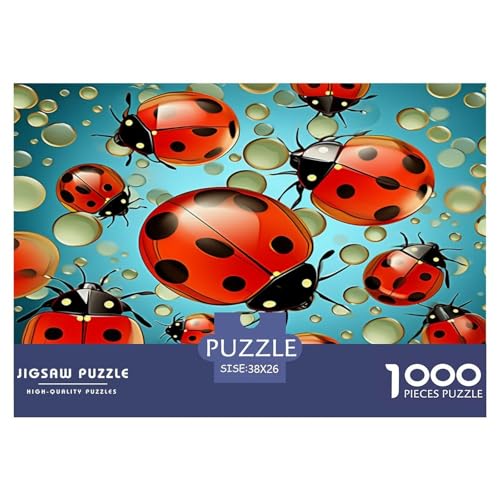 Ladybird Puzzle 1000-teilige Schwer Puzzle Spielzeug Pädagogisches Spiel Impossible Herausforderungsspielzeug Für Erwachsene Kinder 38x26cm/1000pcs Ladybird Puzzle 1000-teilige Schwer Puzzle Spielzeug Pädagogisches Spiel Impossible Herausforderungsspielzeug Für Erwachsene Kinder 38x26cm/1000pcs von JLZBXCUER