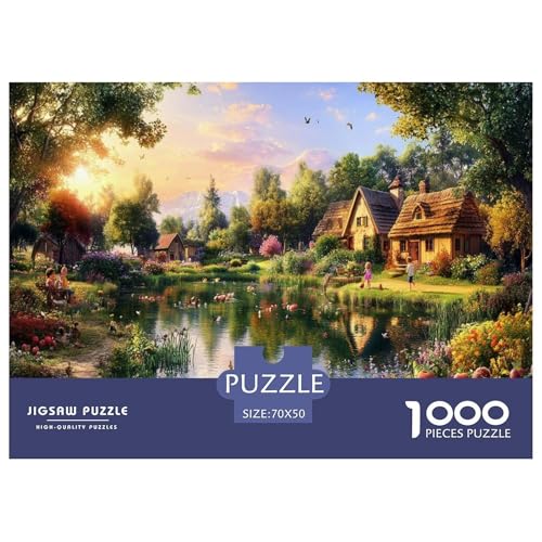 Landschaft Puzzles 1000 Teile Schwer Puzzle Spielzeug Lernspiel Impossible Herausforderung Spielzeug Für Erwachsene Und Kinder Ab 14 Jahren 70x50cm/1000pcs Landschaft Puzzles 1000 Teile Schwer Puzzle Spielzeug Lernspiel Impossible Herausforderung Spielzeug Für Erwachsene Und Kinder Ab 14 Jahren 70x50cm/1000pcs von JLZBXCUER