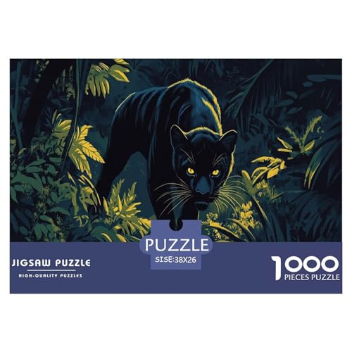 Leopard Puzzle 1000-teilige Schwer Puzzle Spielzeug Lernspiel Impossible Herausforderung Spielzeug Für Erwachsene Und Kinder Ab 12 Jahren 38x26cm/1000pcs Leopard Puzzle 1000-teilige Schwer Puzzle Spielzeug Lernspiel Impossible Herausforderung Spielzeug Für Erwachsene Und Kinder Ab 12 Jahren 38x26cm/1000pcs von JLZBXCUER