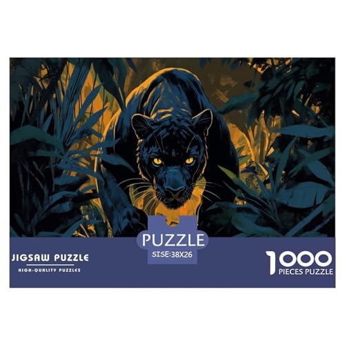 Leopard Puzzle 1000-teilige Schwer Puzzle Spielzeug Lernspiel Impossible Herausforderung Spielzeug Für Erwachsene Und Kinder Ab 14 Jahren 38x26cm/1000pcs Leopard Puzzle 1000-teilige Schwer Puzzle Spielzeug Lernspiel Impossible Herausforderung Spielzeug Für Erwachsene Und Kinder Ab 14 Jahren 38x26cm/1000pcs von JLZBXCUER