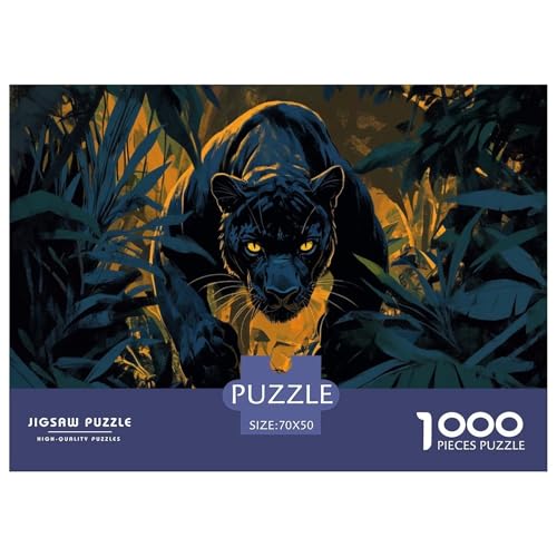 Leopard Puzzle 1000-teilige Schwer Puzzle Spielzeug Lernspiel Impossible Herausforderung Spielzeug Für Erwachsene Und Kinder in Bewährter 70x50cm/1000pcs Leopard Puzzle 1000-teilige Schwer Puzzle Spielzeug Lernspiel Impossible Herausforderung Spielzeug Für Erwachsene Und Kinder in Bewährter 70x50cm/1000pcs von JLZBXCUER