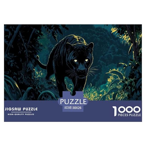 Leopard Puzzle 1000-teilige Schwer Puzzle Spielzeug Lernspiel Impossible Herausforderungsspielzeug Für Erwachsene Kinder 38x26cm/1000pcs Leopard Puzzle 1000-teilige Schwer Puzzle Spielzeug Lernspiel Impossible Herausforderungsspielzeug Für Erwachsene Kinder 38x26cm/1000pcs von JLZBXCUER