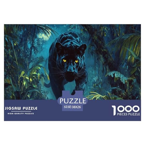 Leopard Puzzle 1000-teilige Schwer Puzzle Spielzeug Lernspiel Impossible Herausforderungsspielzeug Für Erwachsene Und Kinder Ab 14 Jahren 38x26cm/1000pcs Leopard Puzzle 1000-teilige Schwer Puzzle Spielzeug Lernspiel Impossible Herausforderungsspielzeug Für Erwachsene Und Kinder Ab 14 Jahren 38x26cm/1000pcs von JLZBXCUER